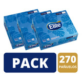 Elite Pañuelos Descartables Caja X 90 Pack X 3