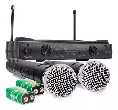 Microfone Profissional Digital Sem Fio Até 40mts Para Igreja