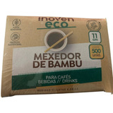 Mexedor De Café Drinks 11cm Bambu Ecologico - 4000 Un