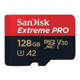 Cartão De Memória Sandisk Sdsqxcy-128g-gn6ma  Extreme Pro 