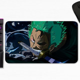 Mouse Pad Zoro One Piece Anime Art Gamer M