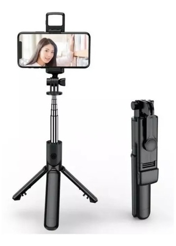 Selfie Stick / Palo Selfie Trípode Bluetooth Con Luz Led
