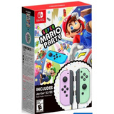 Paquete Joy-con Purple Y Green De Super Mario Party +