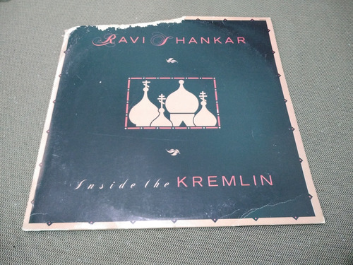 Lp Vinil Ravi Shankar 1989 Inside The Kremlin 