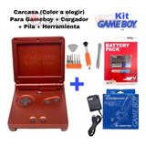 Carcasa Game Boy Advance Sp Gba Ki + Cargador + H + Extra 02