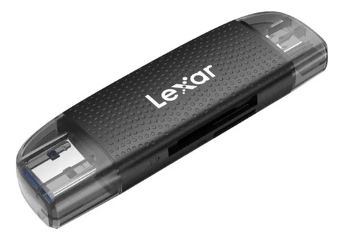 Leitor Cartão Lexar 2em 1 Sd/tf Com Conector Usb-c / Usb-a