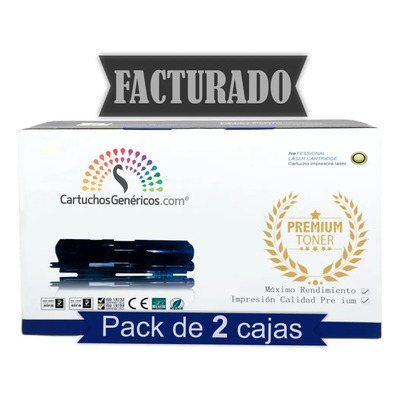 2 Toner Compatible Con Xerox Workcentre 5955, 5945 1 Bote Negro