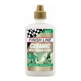 Lubricante Cadena Cerámico Húmedo Finish Line 120ml Bta