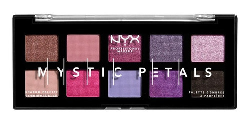 Paleta De Sombras Mystic Petals Midnight Orchid Nyx 