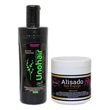 Kit Shampoo Antiresiduo + Alisado Gel Espejo