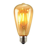 Pack De 6 Ampolletas Vintage Led Edison Filamento E27 8w