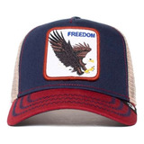 Gorra Goorin Bros. - Azul Rojo - Freedom - Aguila - Original