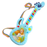 Guitarra Musical Brinquedo Infantil Princesas Pianinho