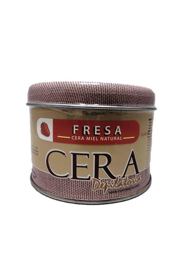 Vidmore Cera Depilatoria Fresa Ceramiel + Lienzos 250gr