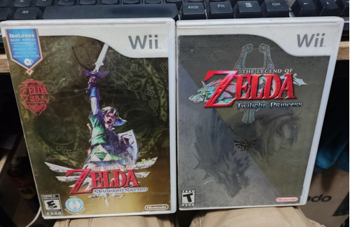 Zelda Skyward Sword + Zelda Twilight Nintendo Wii Princes