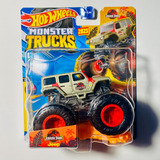 Hot Wheels Monster Trucks Jeep Jurassic Park 2023 Fyj44