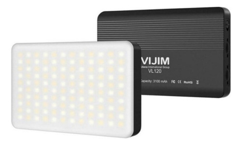 Led Iluminador Vijim Vl 120 Bi Color Video Camera Dslr 