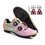 Zapatillas Ciclista Para Hombr Y Mujer,ultraligera, Mtb/ruta