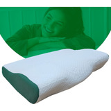 Travesseiro Cervical Memory Foam Para Dores No Pescoço