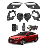 Kit De Faros Niebla Mazda 3 2017 2018 2019 Led Nuevos*