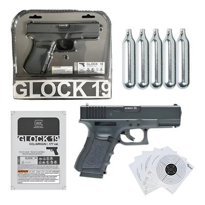Umarex Glock 19 Gen 3 Co2 (4.5mm) Xchws P Negro | Envío gratis
