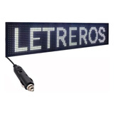 Letreros Led Programables 12-24v Con Wifi De Auto Bus Camion