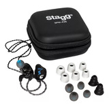 Auriculares In Ear Stagg Spm435 Monitoreo Intraural 4 Vias