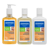 Kit 3 Granado Camomila Sabonete Shampoo Condicionador 250ml