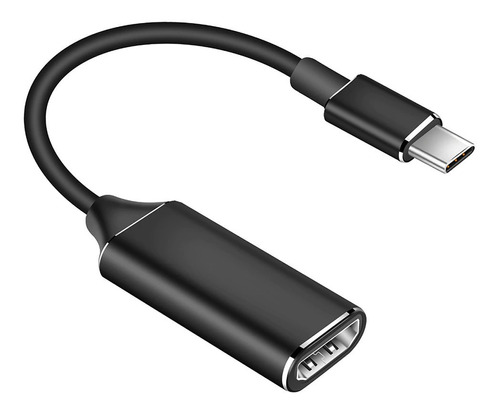 Cable Negro Convertidor Tipo C A Hdmi 4k 30hz