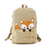 Sleepyville Critters Naranja Fox Del Bebé Animal Vegano Escu