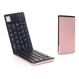 Teclado Inalámbrico Gk228 Bt 66 Teclas Plegable Mini Portáti