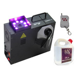 Maquina De Humo Led Dmx Vertical 1500w Remoto + Humo Premium