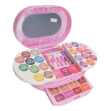 Cute Makeup Box Caja De Maquillaje Para Niños, Lavable, Set