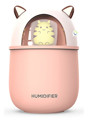 Humidificador Aromas Difusor Led Kawaii Ambientador A108