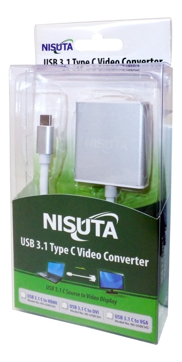 NISUTA NS-USBCDV USB 3.1 A DVI HEMBRA