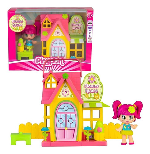 Muñeca Pinypon Flower House Mini Casitas 