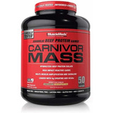  Musclemeds Carnivor Mass 6 Libras Chocolate Crema De Cacahuate