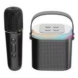Mini Profissional Microfone Portátil Sem Fio Comcaixa De Som