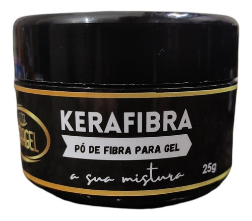 Kerafibra 25g Pó De Fibra Para Gel Keragel A Sua Mistura