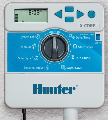 Controlador Irrigação Hunter X-core 801 Interno 8 Setor 220v