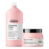 Kit L'oreal Vitamino Color Resveratrol Shampoo E Máscara