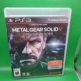 Ps3 Metal Gear V Ground Zeroes