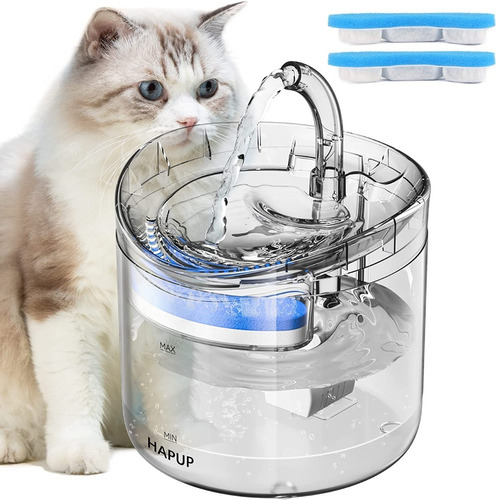 Fuente De Agua Para Gatos Usb Automática 1.8 Litros Mascotas