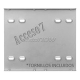 Soporte Adaptador Montaje Ssd O Disco Duro 2.5 En Bahía 3.5