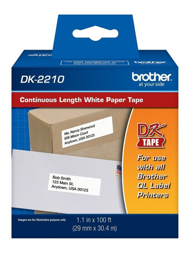 Cinta Brother Original Dk-2210 29mm X 30,4mts Ql 700 Etiquet