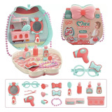 Kit De Maquillaje De Belleza Para Niños, Bolsa De 16 Piezas