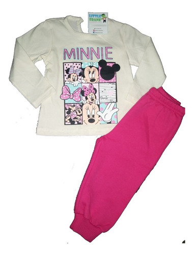 Conjunto Nena Varon Remera Pantalon Minnie Mickey Paw Patrol