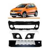 Trompa Vw Crossfox 2010 11 12 13 2014 Paragolpe Rejillas X 3