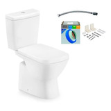 Kit Completo De Bacia Com Caixa Acoplada Suite Branco Incepa