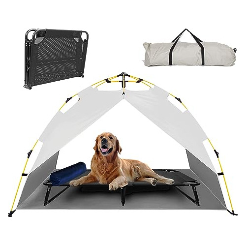 Caredpets Canopy - Cama Elevada Para Perros Con Refuerzo, To